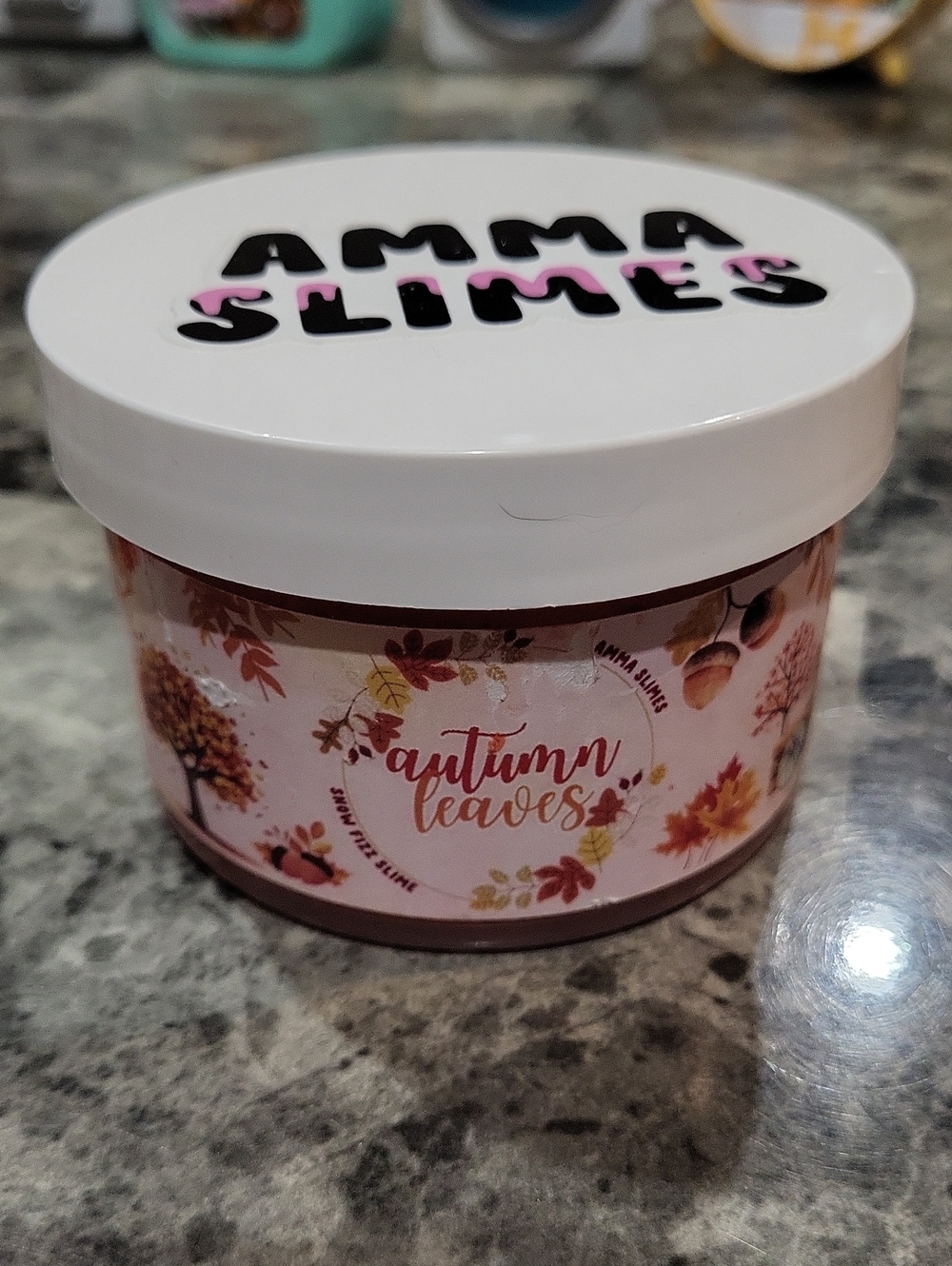 Amma Slimes Autumn Leaves Slime